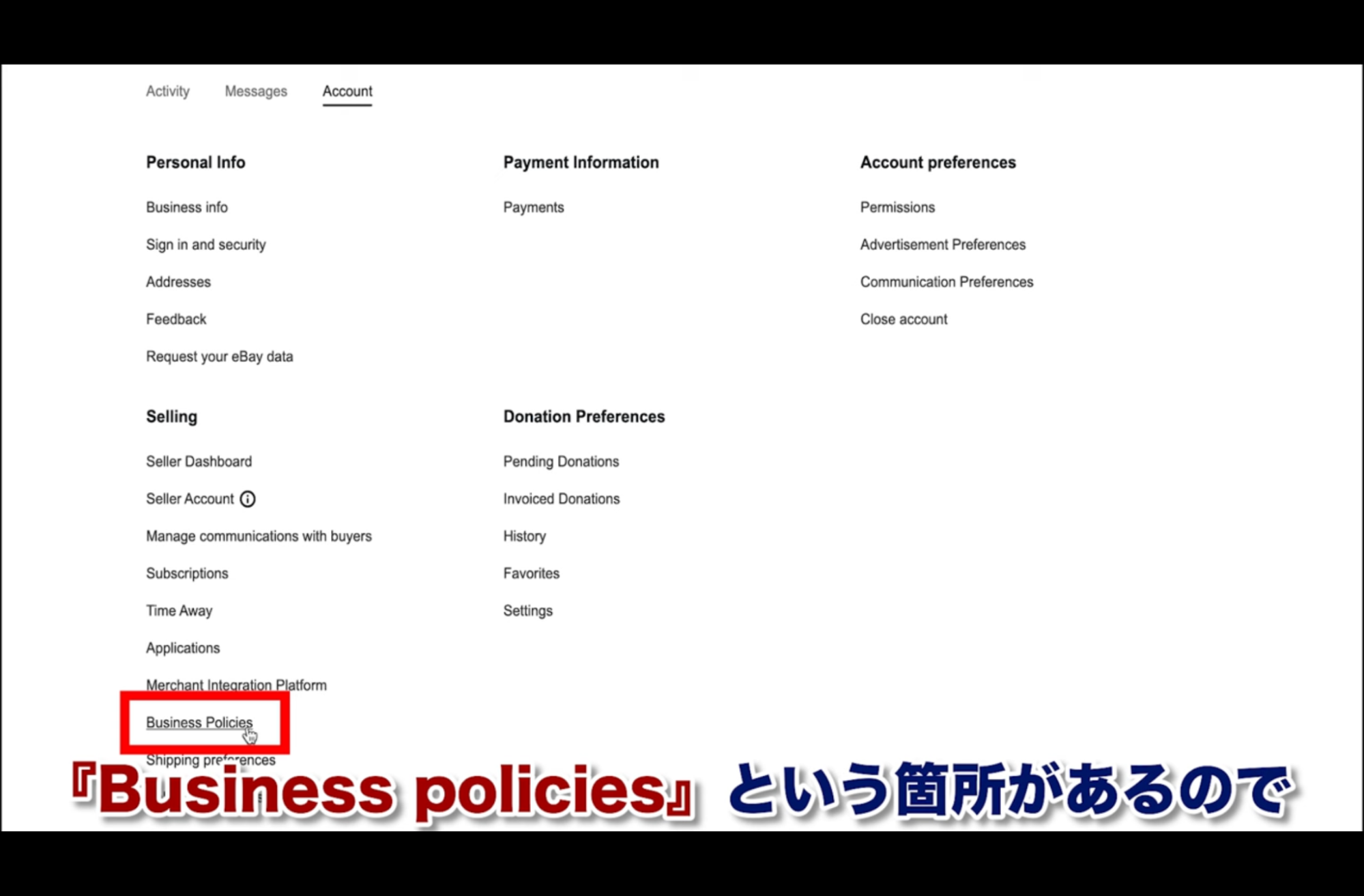 Business Policies