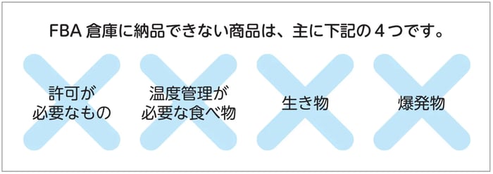 FBA倉庫に入れられない商品