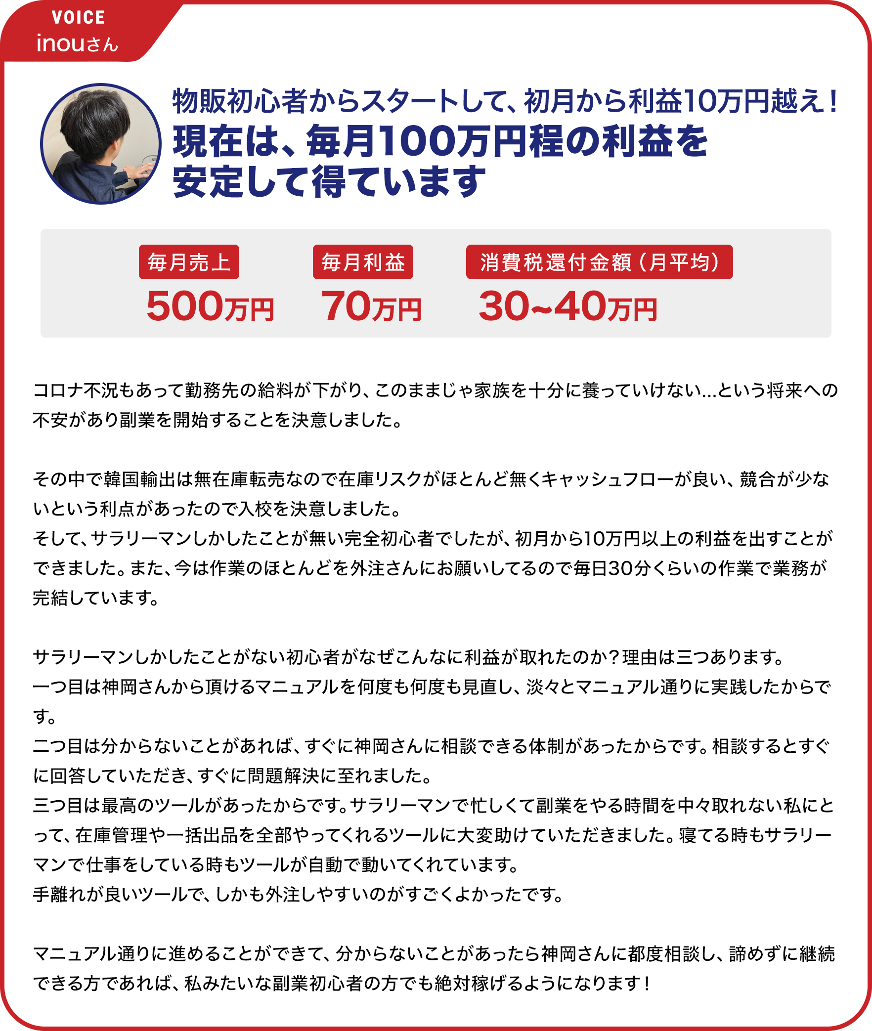 VOICE inouさん